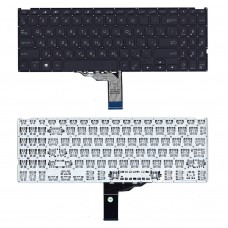 Клавиатура для ноутбука Asus VivoBook A509, A512, D509, F509, F512, M509, R512, R521, R564, X509, X512 черная, без рамки