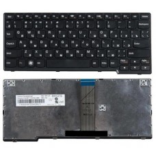 Клавиатура для ноутбука Lenovo IdeaPad S200, S205, U160, U165, S10-3 Черная, с рамкой