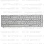 Клавиатура для ноутбука HP 15-d058nr Белая, с рамкой