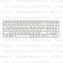Клавиатура для ноутбука HP Pavilion G6-2003sr Белая, с рамкой