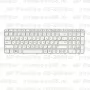 Клавиатура для ноутбука HP Pavilion G6-2006sr Белая, с рамкой
