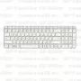 Клавиатура для ноутбука HP Pavilion G6-2012sr Белая, с рамкой
