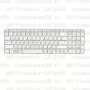 Клавиатура для ноутбука HP Pavilion G6-2014 Белая, с рамкой