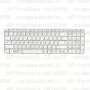 Клавиатура для ноутбука HP Pavilion G6-2079 Белая, с рамкой