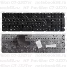 Клавиатура для ноутбука HP Pavilion G7-2327sr Чёрная, без рамки, вертикальный ENTER