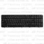 Клавиатура для ноутбука HP Pavilion G7-2302 Чёрная с рамкой
