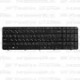 Клавиатура для ноутбука HP Pavilion G7-2312er Чёрная с рамкой