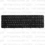 Клавиатура для ноутбука HP Pavilion G7-2323 Чёрная с рамкой