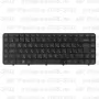 Клавиатура для ноутбука HP Pavilion DV6-3012 Чёрная, с рамкой