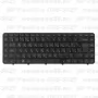 Клавиатура для ноутбука HP Pavilion DV6-3027 Чёрная, с рамкой