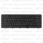 Клавиатура для ноутбука HP Pavilion DV6-3072er Чёрная, с рамкой