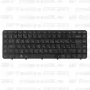 Клавиатура для ноутбука HP Pavilion DV6-3195 Чёрная, с рамкой