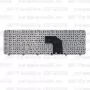 Клавиатура для ноутбука HP Pavilion G6-2009 черная, с рамкой