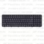 Клавиатура для ноутбука HP Pavilion G6-2024 черная, с рамкой