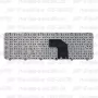 Клавиатура для ноутбука HP Pavilion G6-2070 черная, с рамкой