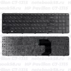 Клавиатура для ноутбука HP Pavilion G7-1315 Черная