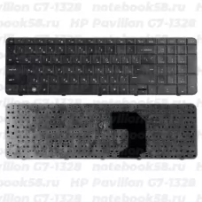Клавиатура для ноутбука HP Pavilion G7-1328 Черная
