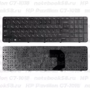 Клавиатура для ноутбука HP Pavilion G7-1018 Черная