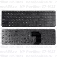 Клавиатура для ноутбука HP Pavilion G7-1023 Черная