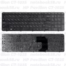 Клавиатура для ноутбука HP Pavilion G7-1025 Черная