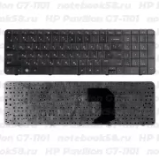 Клавиатура для ноутбука HP Pavilion G7-1101 Черная