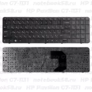 Клавиатура для ноутбука HP Pavilion G7-1131 Черная