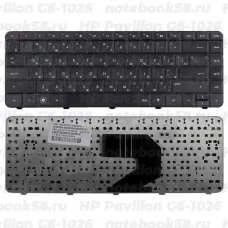 Клавиатура для ноутбука HP Pavilion G6-1026 Черная