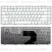 Клавиатура для ноутбука HP Pavilion G6-1006 Белая