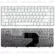 Клавиатура для ноутбука HP Pavilion G6-1012 Белая