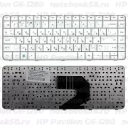 Клавиатура для ноутбука HP Pavilion G6-1280 Белая