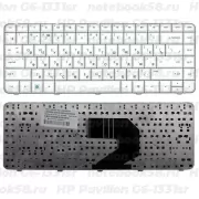 Клавиатура для ноутбука HP Pavilion G6-1331sr Белая