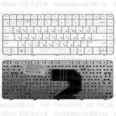 Клавиатура для ноутбука HP Pavilion G6-1d26 Белая