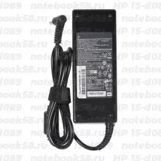 Блок питания для ноутбука HP 15-d089 19.5V, 4.62A, 90W (4.5x3.0мм + pin) HC