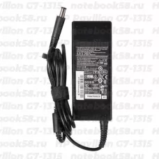 Блок питания для ноутбука HP Pavilion G7-1315 19V, 4.74A, 90W (7.4x5.0мм + pin) HC