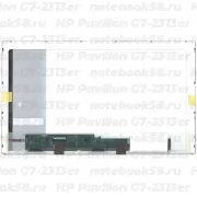 Матрица для ноутбука HP Pavilion G7-2313er (1600x900 HD+) TN, 40pin, Глянцевая