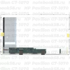 Матрица для ноутбука HP Pavilion G7-1070 (1600x900 HD+) TN, 40pin, Глянцевая
