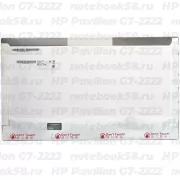 Матрица для ноутбука HP Pavilion G7-2222 (1600x900 HD+) TN, 40pin, Глянцевая