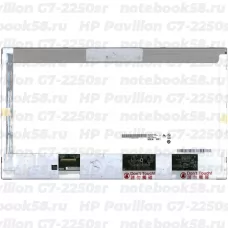 Матрица для ноутбука HP Pavilion G7-2250sr (1600x900 HD+) TN, 40pin, Матовая