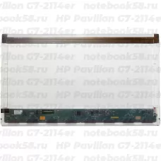 Матрица для ноутбука HP Pavilion G7-2114er (1600x900 HD+) TN, 40pin, Глянцевая