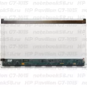 Матрица для ноутбука HP Pavilion G7-1015 (1600x900 HD+) TN, 40pin, Глянцевая