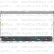 Матрица для ноутбука HP Pavilion G7-2215 (1600x900 HD+) TN, 40pin, Глянцевая