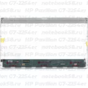 Матрица для ноутбука HP Pavilion G7-2254er (1600x900 HD+) TN, 40pin, Глянцевая