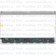 Матрица для ноутбука HP Pavilion G7-2313er (1600x900 HD+) TN, 40pin, Глянцевая