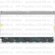 Матрица для ноутбука HP Pavilion G7-2361er (1600x900 HD+) TN, 40pin, Глянцевая