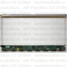 Матрица для ноутбука HP Pavilion G7-2118nr (1600x900 HD+) TN, 40pin, Глянцевая