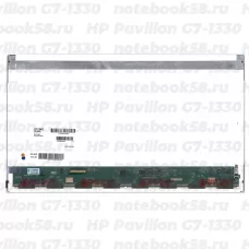 Матрица для ноутбука HP Pavilion G7-1330 (1600x900 HD+) TN, 40pin, Матовая