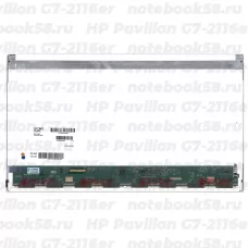Матрица для ноутбука HP Pavilion G7-2116er (1600x900 HD+) TN, 40pin, Матовая