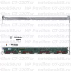 Матрица для ноутбука HP Pavilion G7-2207sr (1600x900 HD+) TN, 40pin, Матовая