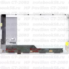 Матрица для ноутбука HP Pavilion G7-2080 (1600x900 HD+) TN, 40pin, Глянцевая