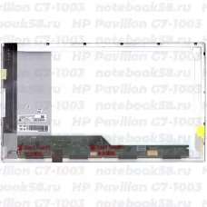 Матрица для ноутбука HP Pavilion G7-1003 (1600x900 HD+) TN, 40pin, Глянцевая
